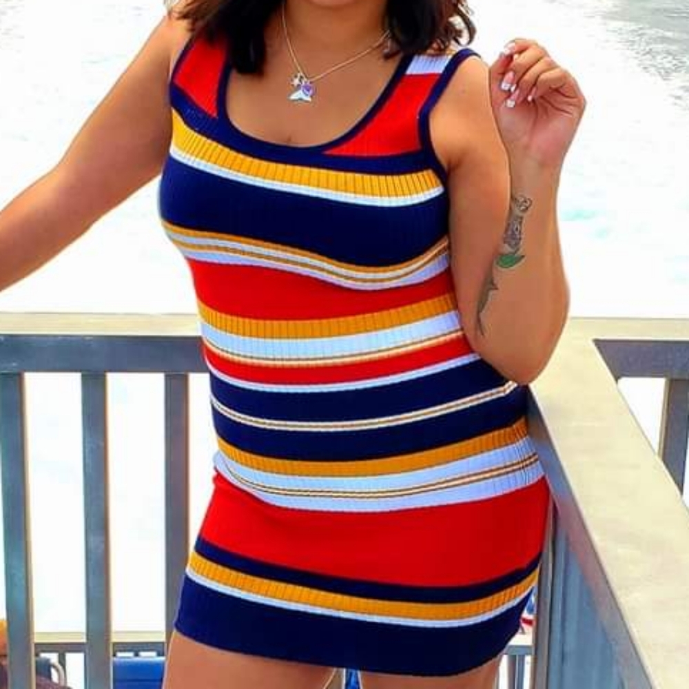 Multicolor dress